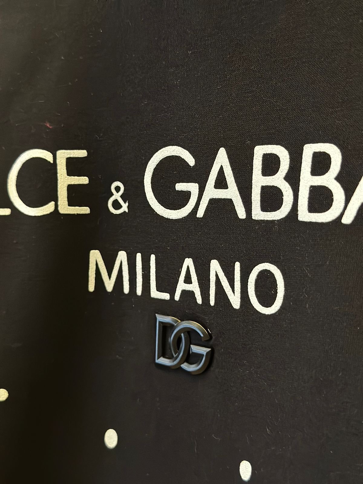DOLCE & GABBANA HOODIE "BLACK"