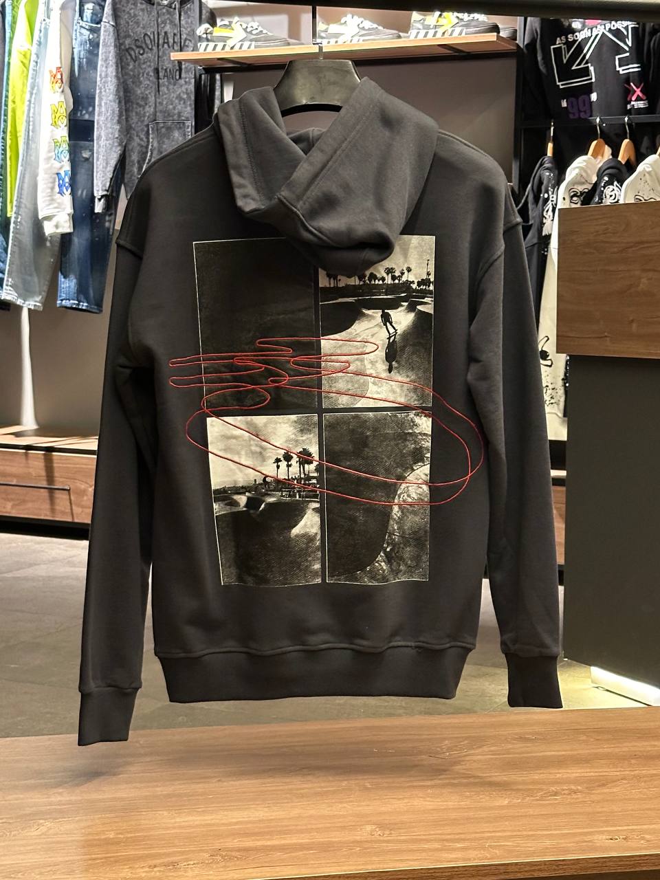 HUGO HOODIE "DARK BLUE"