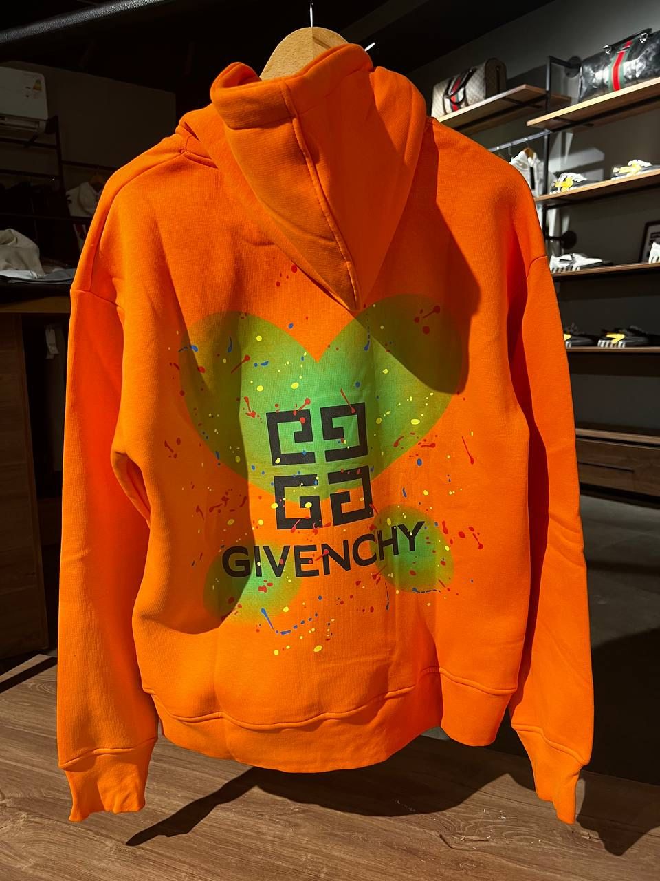 Givenchy yellow outlet hoodie