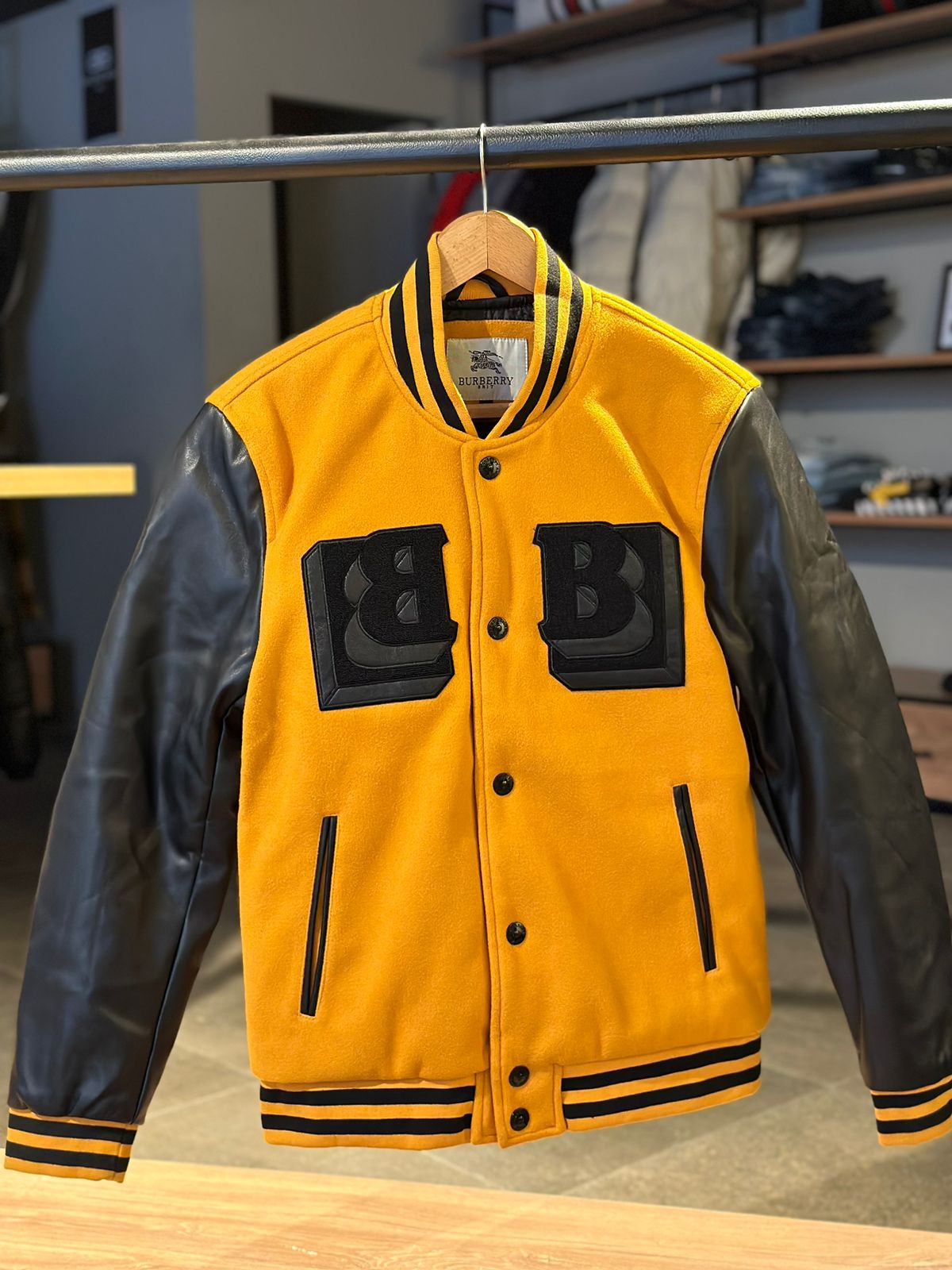 BURBERRY JACKET "Leather SLEEVES"