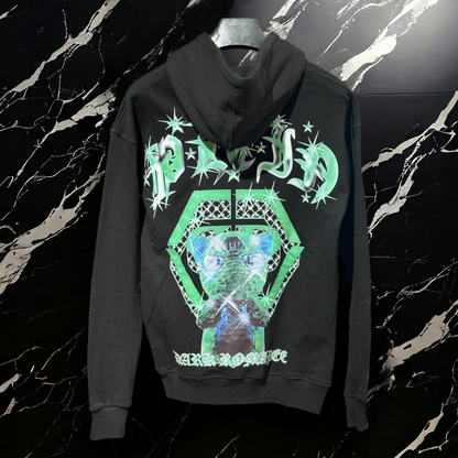 PHILIP PLEIN HOODIE BLACK